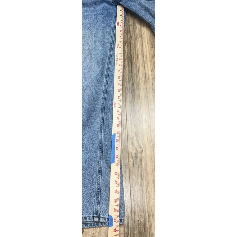 Pacsun Women's Blue High Rise Straight Bootcut Flared Denim Jeans‎ Pants Size 25 - Picture 11 of 12